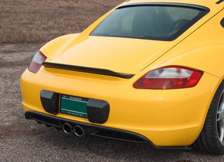 Rennline rear diffuser carbon fibre. Porsche 987.1 Cayman - E331